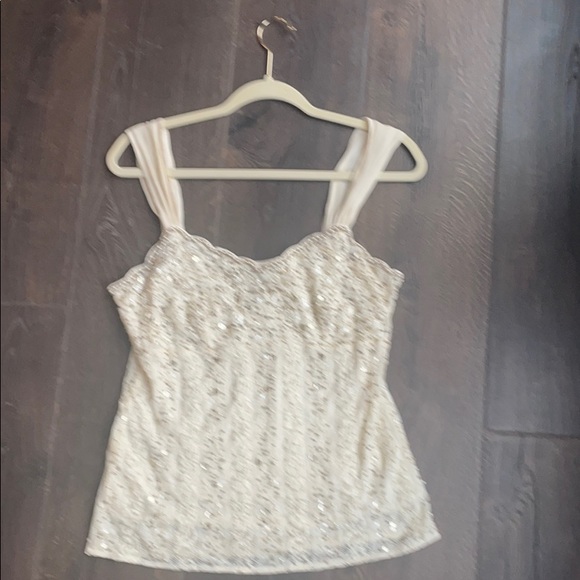 Ann Taylor Beaded Lace Camisole size M - Picture 2 of 6